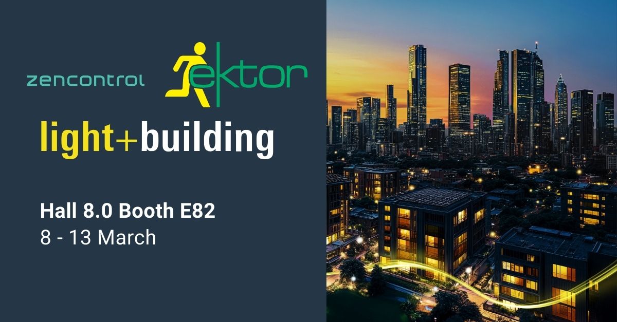 Light + Building 2026 - Meet EKTOR at Hall 8.0 Booth E82
